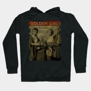 TEXTURE ART- Golden Girls - RETRO STYLE 2 Hoodie